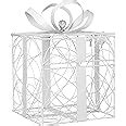 metal wedding box|Simplicity White Metal Wedding Card Box, 8.5'' L x 9'' W x 11.2'' H.